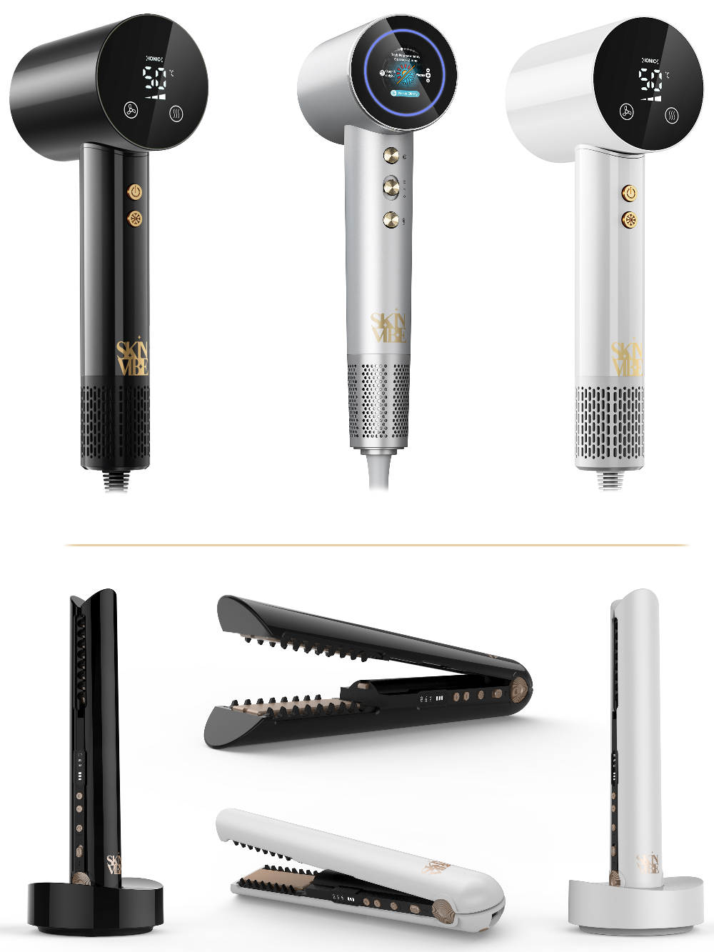 Produkty skinvibe wszystkie warianty kolorystyczne