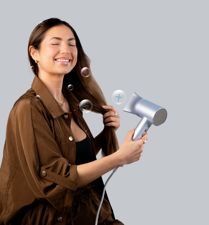 Closing the hair scales